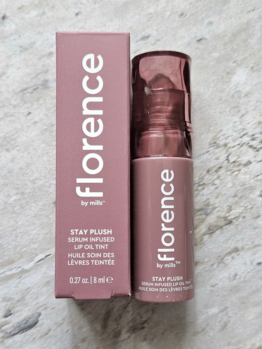 Florence BAHAMA MAMA Stay Plush Serum Infused Lip Oil Tint .27 oz NIB!